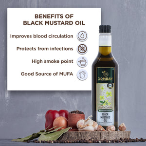 Wood Cold Pressed Black Mustard Oil