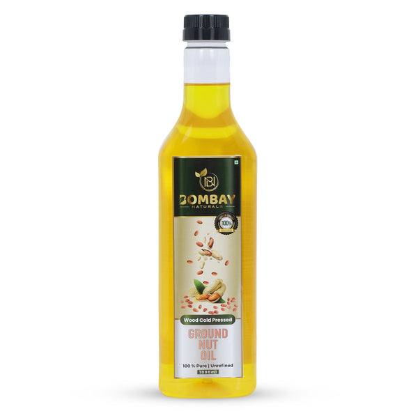 Wood Cold Pressed Groundnut Oil